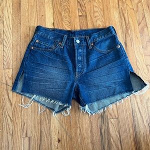 Levi's Blue Jean Shorts